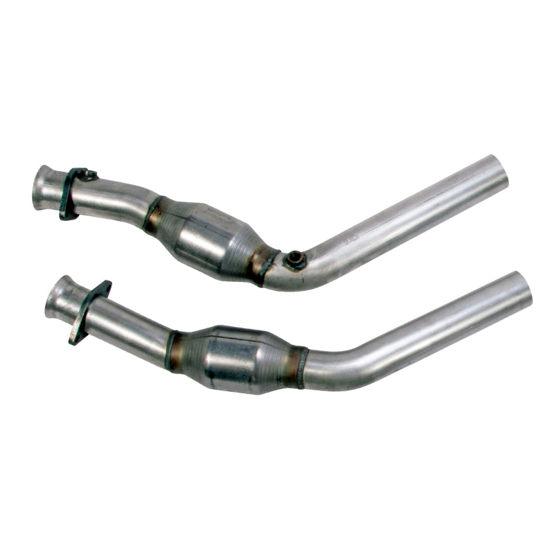 BBK  1814 Mustang 3.7 V6 High Flow X Pipe With Catalytic Converters - 2-1/2