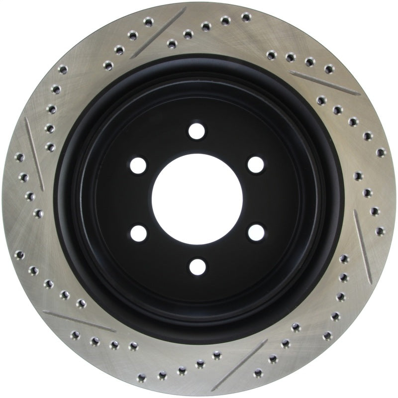 Stoptech 127.65135L Slotted & Drilled Sport Brake Rotor