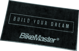 BikeMaster 151635 BikeMaster 5ft x 3ft Shop Mat - Black