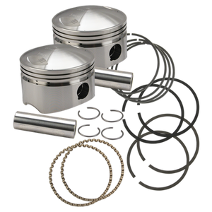 S&S 106-5535 Cycle 36-84 BT 3-5/8in Piston Set - Standard