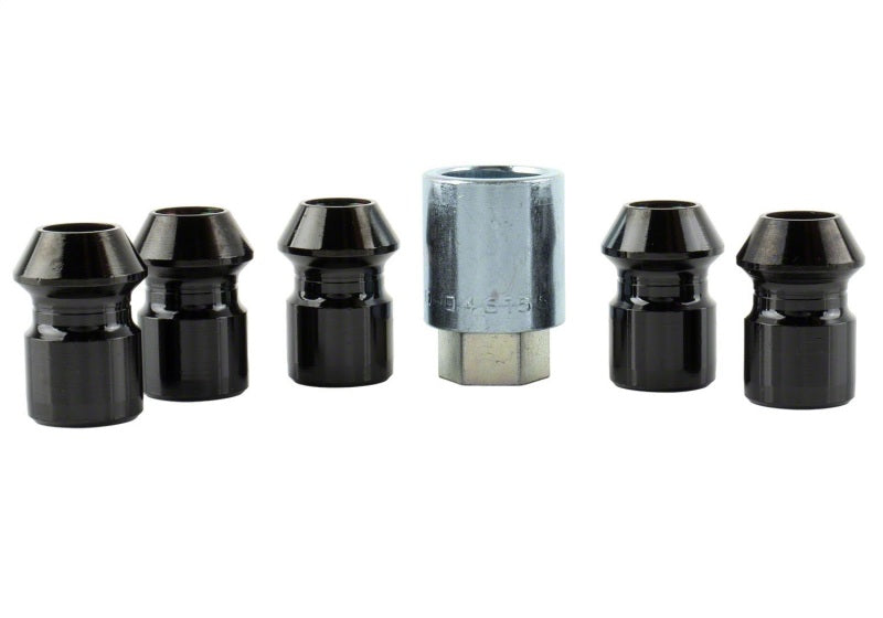 fits Ford Racing M-1A043-B5 M12X1.5 Black Security Lug Nut - Set of 5