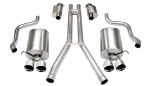 CORSA Performance 14156 Corsa 2004-2008 fits Cadillac XLR 4.6L Polished Sport Cat-Back Exhaust