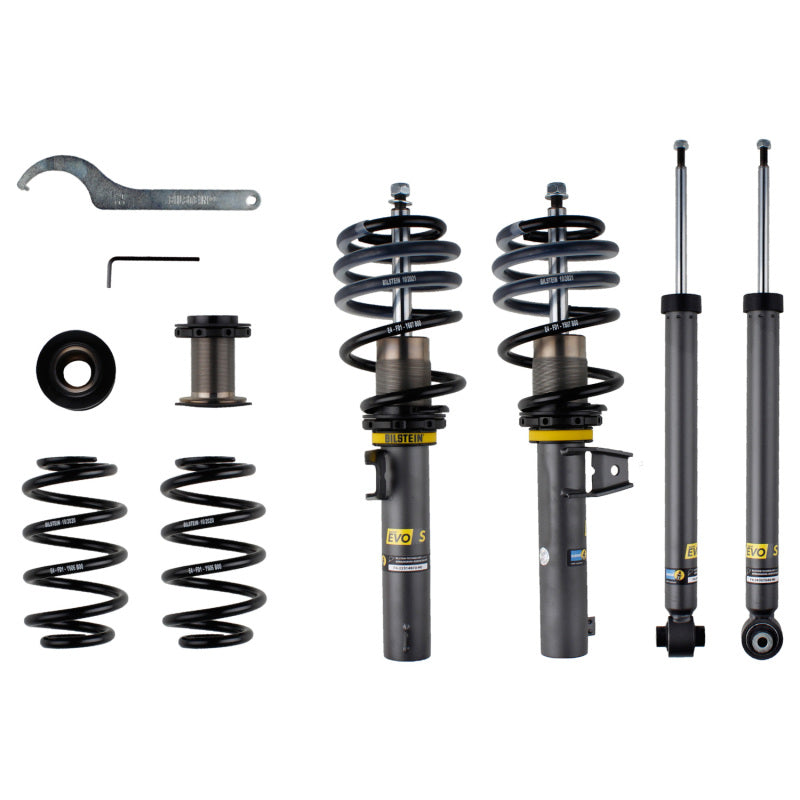 Bilstein 47-327030 Bilstein 15-19 Volkswagen e-Golf EVO S Front & Rear Suspension Kit