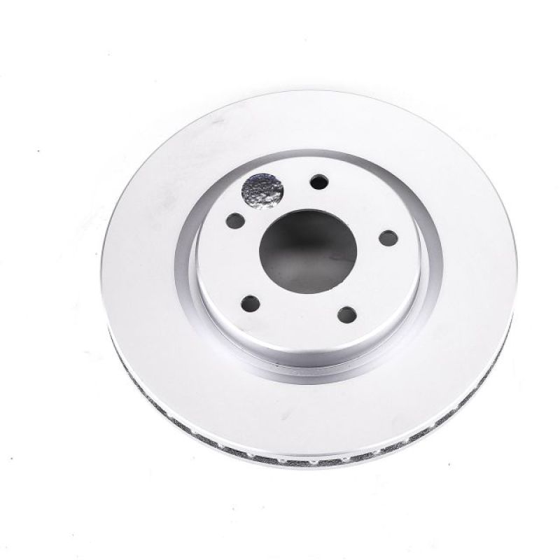 PowerStop JBR1716EVC fits Nissan Leaf Front Evolution Geo 14-17met Coated Rotor