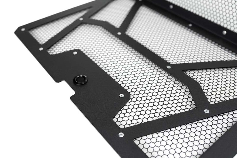 Agency Power AP-RZR-111-FMB-MMBLK fits Polaris 14-18 RZR XP 1000 / XP Turbo Vented Engine Cover - Matte Black/Matte Black Mesh