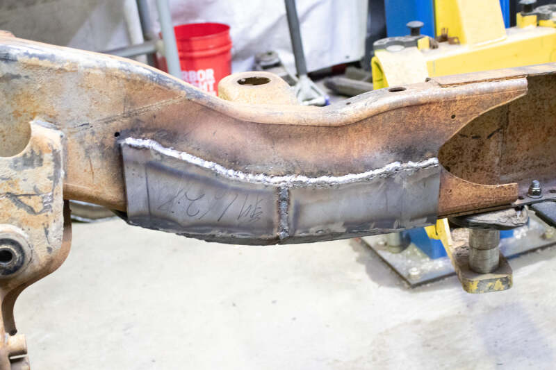 RustBuster RB7806L Front Frame Section Left Side