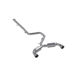 MBRP S4706AL fits Hyundai Veloster N 2.0L Turbo 3in Cat Back - Aluminized Tip