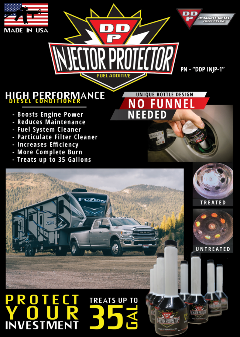 DDP DDP INJP-1 Injector Protector Diesel Fuel Additive