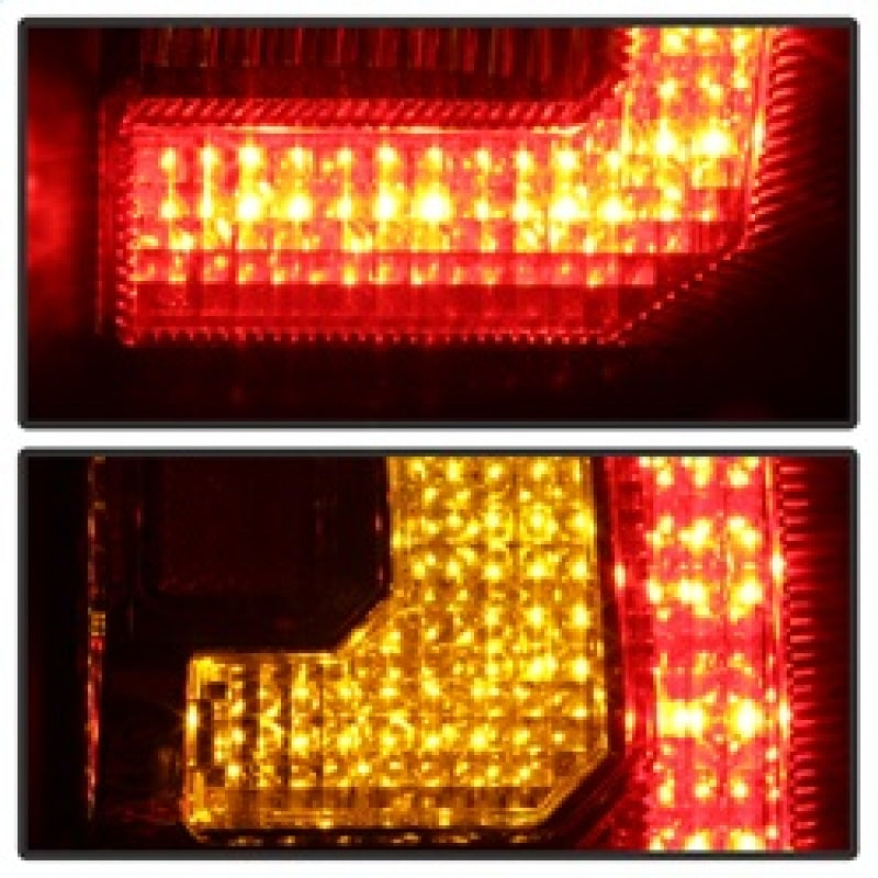 SPYDER 5083418 fits Chevy Suburban/Tahoe V2 Light Bar LED Tail Lights Black