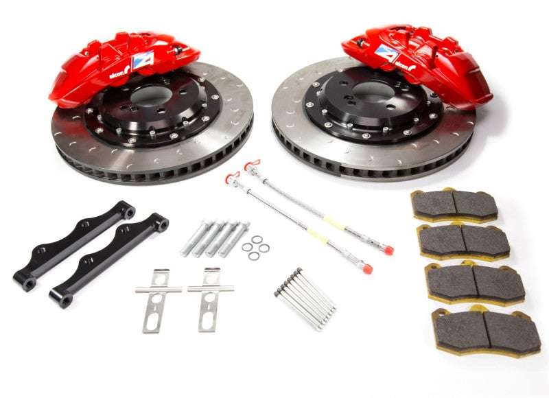 Alcon BKR6959B07 2015+ fits BMW M3 F80 380x32mm Red 4 Piston Rear Brake Upgrade Kit