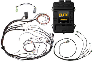 Haltech HT-150978 Elite 1500 Terminated Harness ECU Kit w/ Square EV1 Injector C