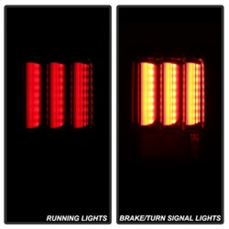 Spyder 5084774 fits Jeep 07-16 Wrangler Version 2 Light Bar LED Tail Lights - B