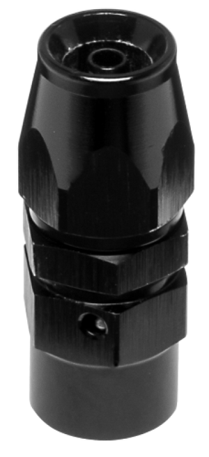 Vibrant 28003 traight High Flow Hose End Fitting for PTFE Lined Flex Hose - Alu