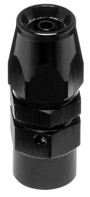 Vibrant 28003 traight High Flow Hose End Fitting for PTFE Lined Flex Hose - Alu