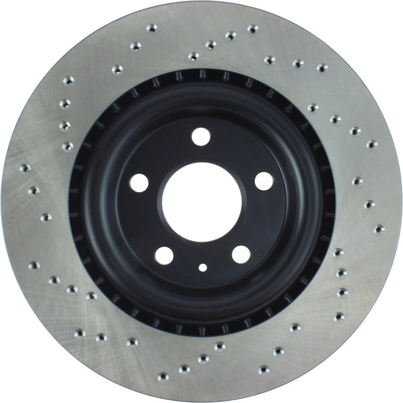 Stoptech 128.33137CL 12 Audi A6 Quattro/11-12 A7 Quattro/13 Q5/7-11/13 S4/12 S5 Rear Left Drilled Cryo Rotor