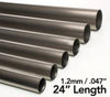 Ticon 102-05424-0000 Industries 2.13in Diameter x 24..0in Length 1.2mm/.047in Wall Thickness Titanium Tube