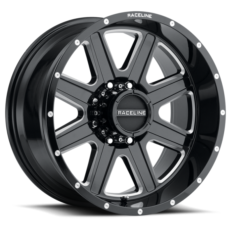 Raceline 940M-89080-00 940M Hostage 18x9in / 8x165.1 BP / 0mm Offset / 125.2mm B