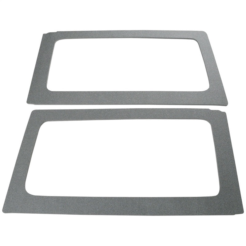 DEI  50153 fits Jeep 11-18 Wrangler JK 2-Door Boom Mat Rear Side Window Trim - 2