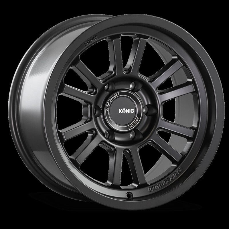 Konig H1876139N65 HT1 17X8.5 6X139.7 ET-6 6X139.7 Matte Black