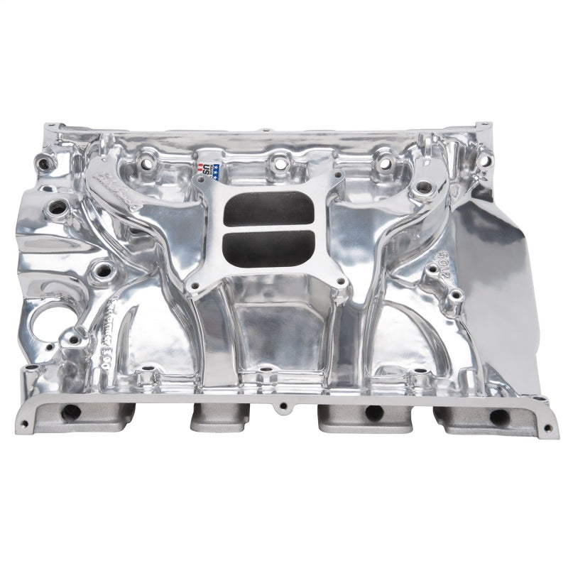 Edelbrock 21051 Performer 390 w/ O EGR Polished Manifold