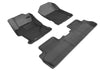 3D MAXpider 2016-2020 fits Hyundai Tucson Kagu 2nd Row Floormats - Black