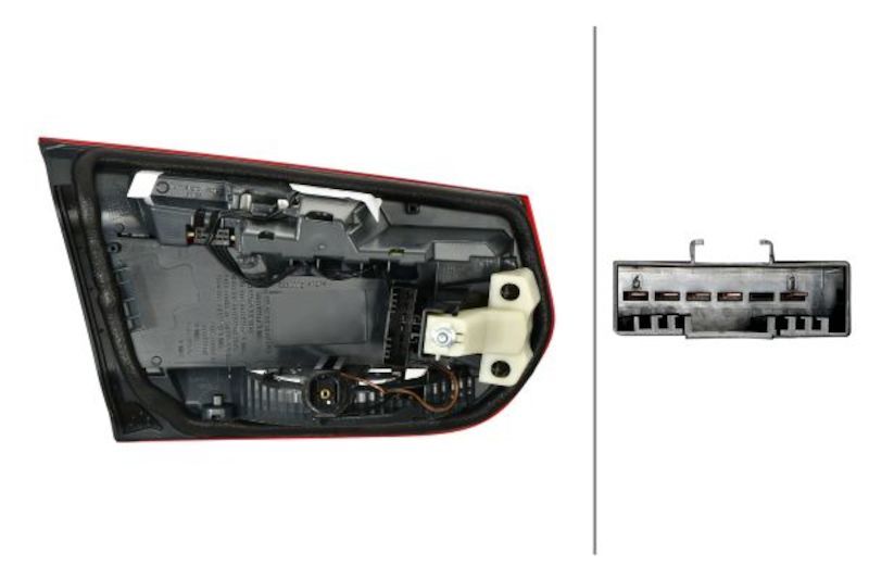 Hella LA012148341 2015-2019 fits BMW 320i Right Tail Light