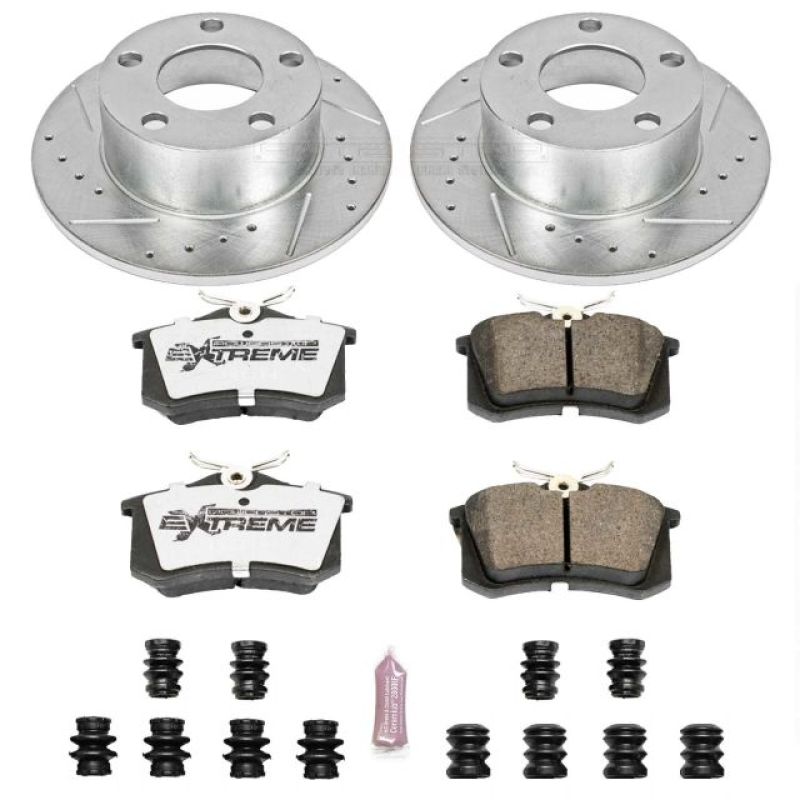PowerStop K515-26 98-04 fits Audi A6 Rear Z26 Street Warrior Brake Kit