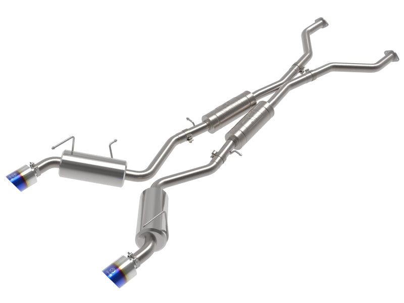 AFE 49-36139-L  09-20 fits Nissan 370z 2-1/2 IN 304 Stainless Steel Cat-Back Ex