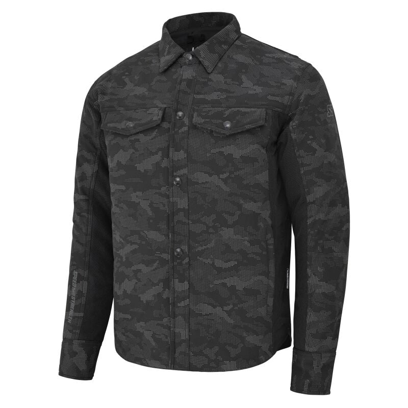 Speed and Strength True Grit Mesh Moto Shirt Reflective Camo/Black - 2XL