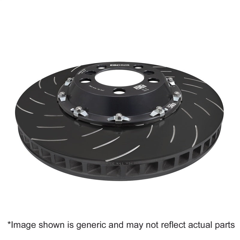 EBC Racing 88-24 Nissan Z (RZ34) Performance 3.0TT Front 355mm 2 Pc Rotor Replacement (Pair)