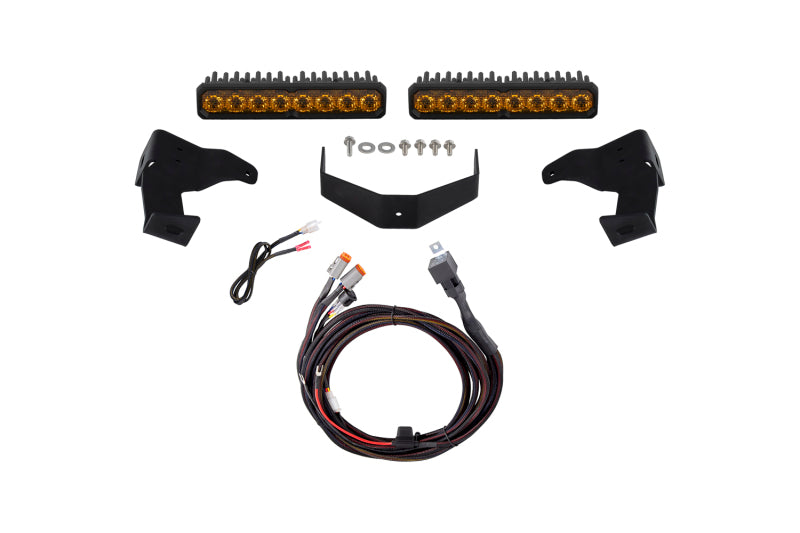 Diode Dynamics DD7953 2024-2026 fits Toyota Tacoma Stealth Lightbar SS10 Pro Yellow Combo 3000K