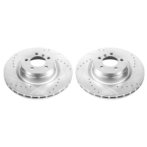 PowerStop fits Land Rover 06-12 Range Rover Front Evolution Drilled & Slotted