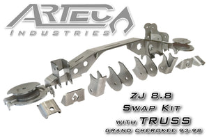 Artec Industries TR8802 1993-1998 fits Jeep Grand Cherokeezj 8.8 Swap Kit With Truss For Grand Cherokee (93-98)