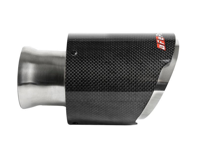 AFE 49C32068-C orce-XP 4-1/2in Carbon Fiber OE Replacement Exhaust Tips - 15-19