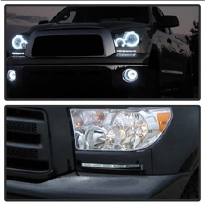 Spyder 5077738 fits Toyota 07-13 Tundra Daytime LED Running Lights wo/switch Si