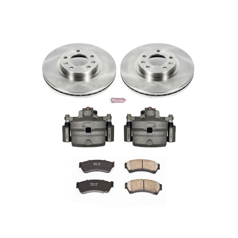 PowerStop fits Ford 06-12 Fusion Front Autospecialty Brake Kit w/Calipers
