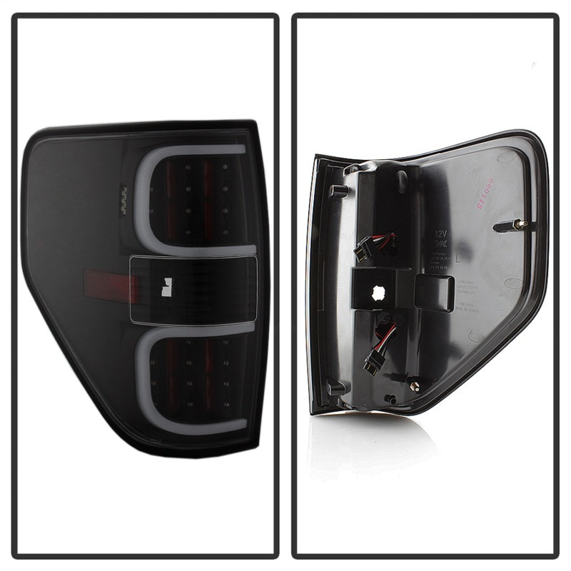 xTune 5082169 fits Ford F150 09-14 LED Tail Lights - Black ALT-ON-FF15009-LBLED