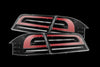 AlphaRex 601130 12-21 fits Tesla Model S LUXX-Series LED Tail Lights - Black/