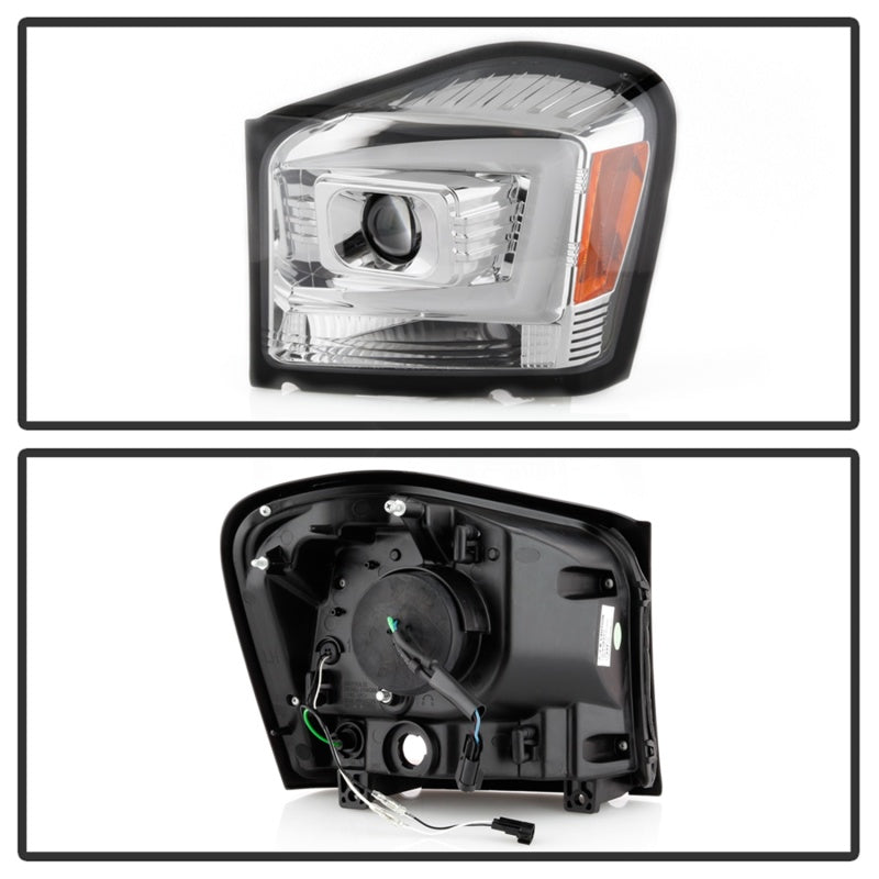 Spyder 5086594 fits Dodge 04-06 Durango Projector Headlights - Chrome PRO-YD-DD