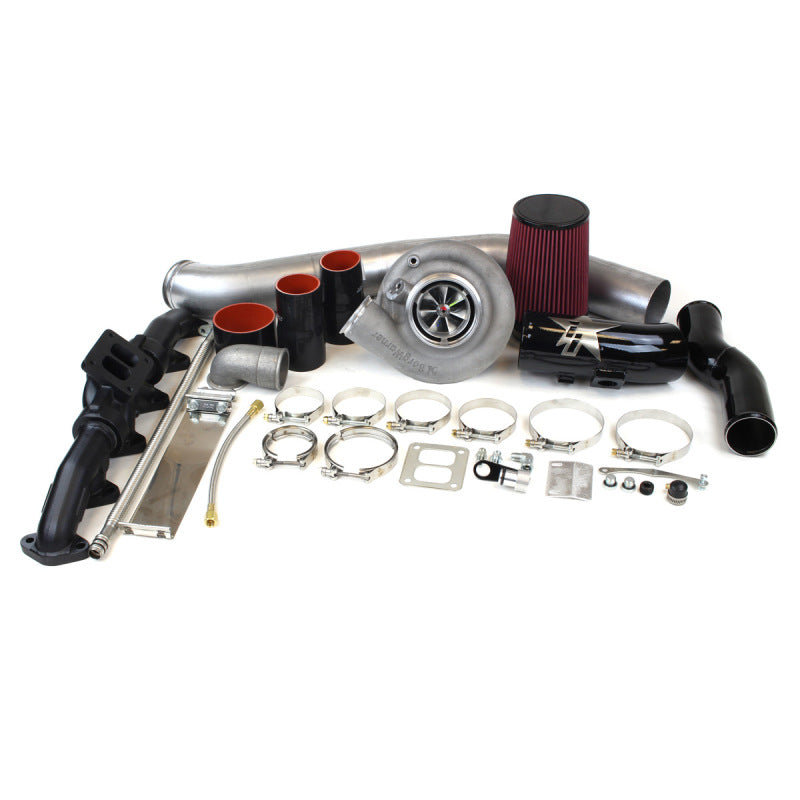 Industrial Injection 22B438 fits Dodge 10-12 6.7L S300 SX-E 69/74 w/.91 A/R Single Turbo Kit