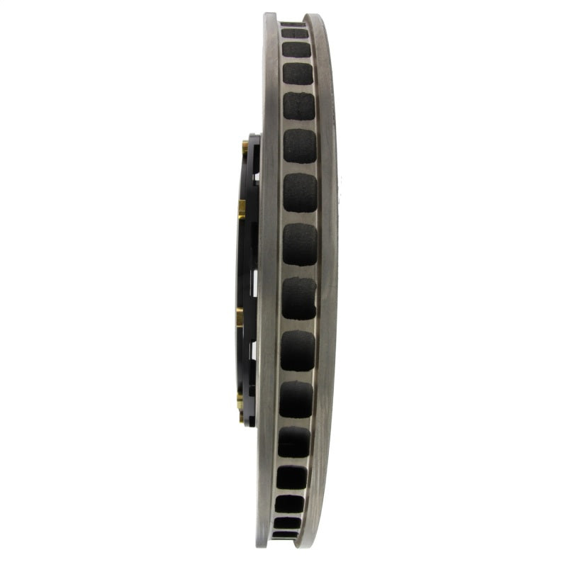 Stoptech 129.42104.14 09-11 Nissan GT-R Front Right Slotted Bare Iron 380x34mm AeroRotor Kit