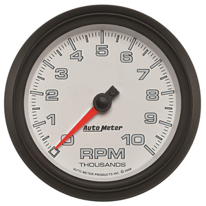 AutoMeter 19598 Autometer Pro-Cycle Gauge Tachometer 3 3/8in 10K Rpm White