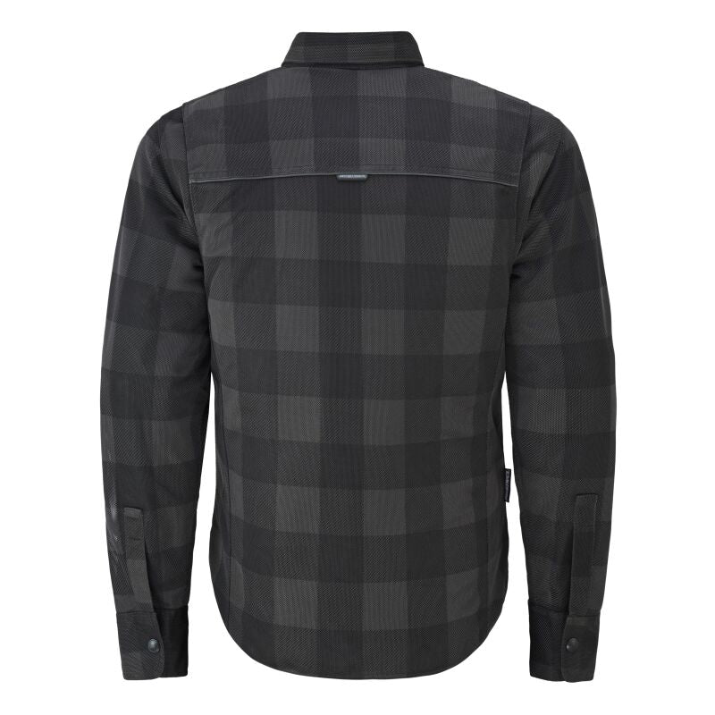 Speed and Strength Black Nine Mesh Moto Shirt Black - Small