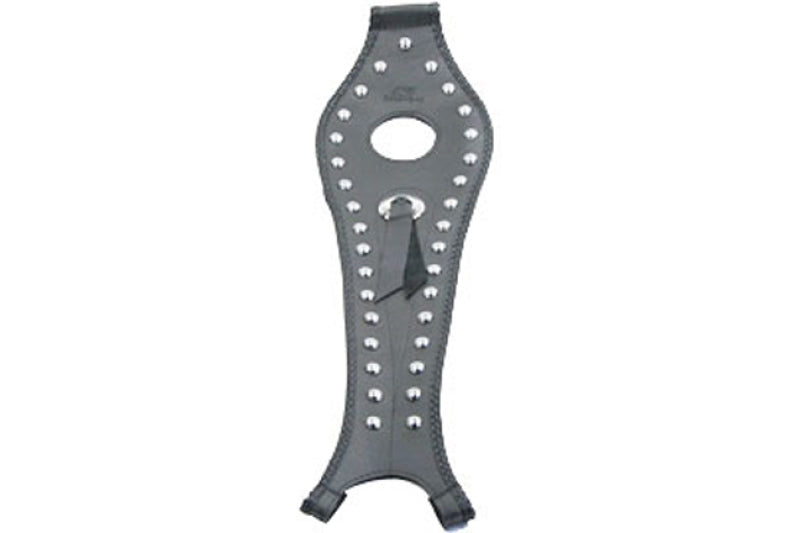 Mustang 93190 Harley Sportster Tank Bib w/Studs - Black