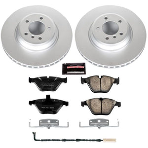 PowerStop CRK5281 2009 fits BMW 335d Front Z23 Evolution Sport Coated Brake Kit