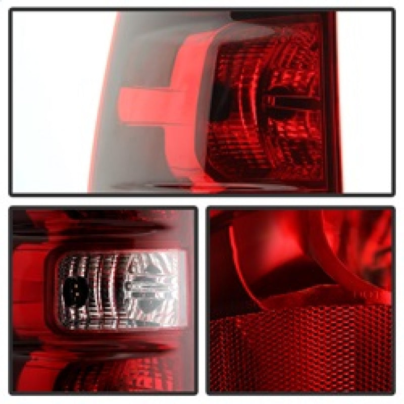 9028854 Xtune fits Chevy 07-13 Suburban Driver Side Tail Lights - OEM Left ALT