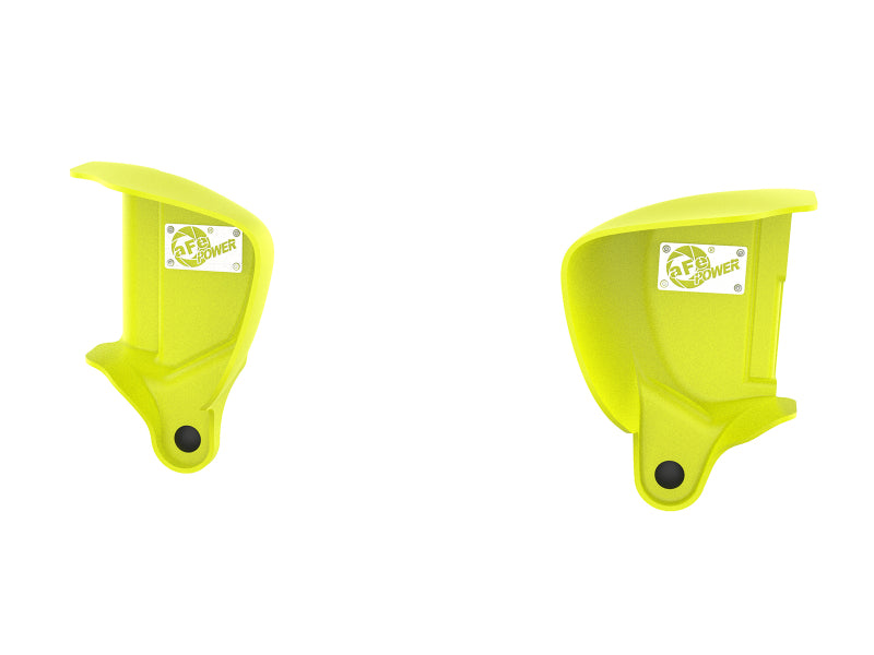 AFE 54-13032SE  FORCE Dynamic Air Scoop 15-18 fits BMW M3/15-20 M4 - Yellow