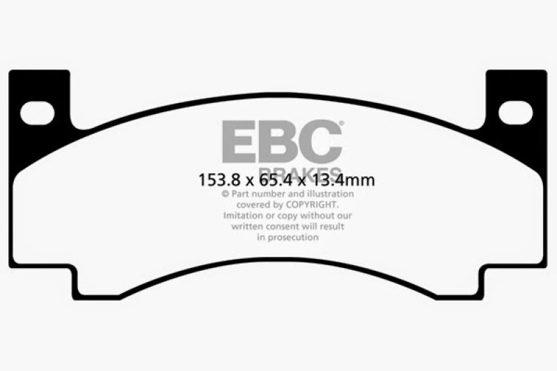 EBC DP21176 Amc Ambassador 4.2 Greenstuff Front Brake Pads