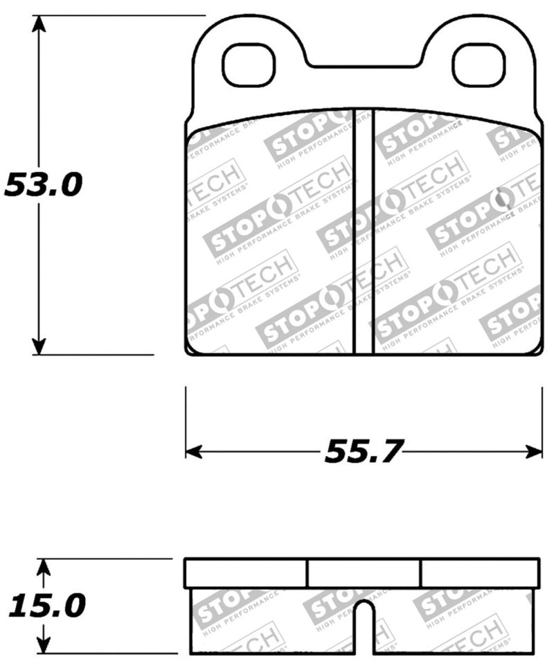 Stoptech 309.003 Performance Brake Pads