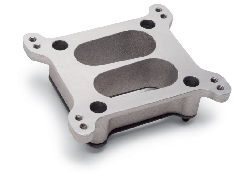 Edelbrock 1106 Carb Adapter Allows Rochester 4 Jet to Square-Bore Fit